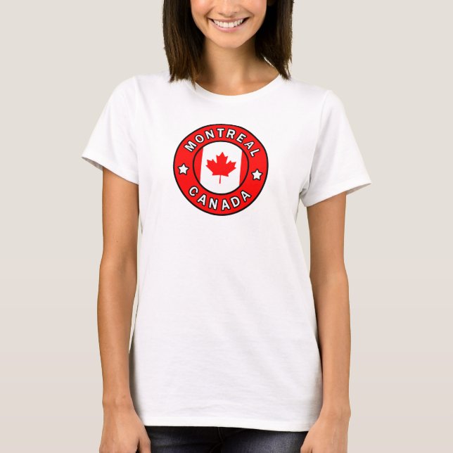 Montreal Canada T-Shirt (Front)