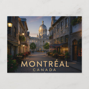 Montreal Canada Urban Culture 🗺️ Postcard