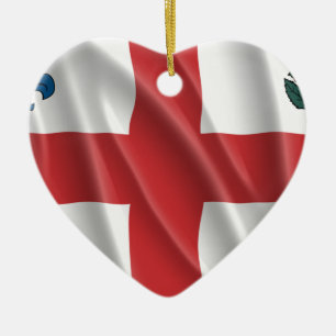 MONTREAL CERAMIC TREE DECORATION