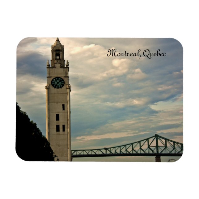 Montreal Clock Tower Magnet (Horizontal)