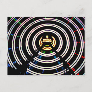 Montreal en Lumiere Ferris Wheel Postcard