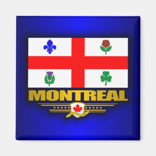 Montreal Flag Magnet
