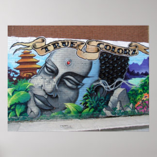 Montreal Graffiti Poster