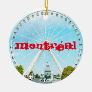 Montréal Grande Roue Ceramic Ornament