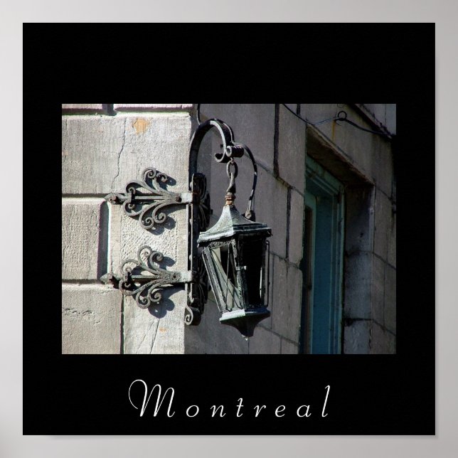 Montreal Lamp Poster (Front)