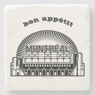 Montreal Landmark Stone Coaster