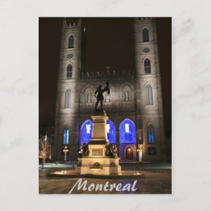 Montreal Notre-Dame Basilica Postcard