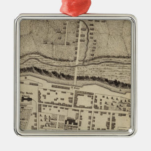 Montreal or Ville Marie Metal Tree Decoration