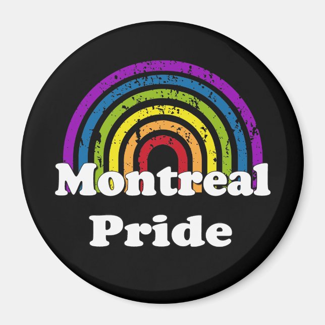 MONTREAL PRIDE MAGNET (Front)