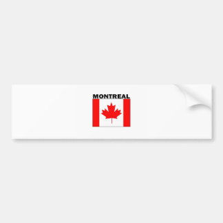 Montreal, Quebec Bumper Sticker