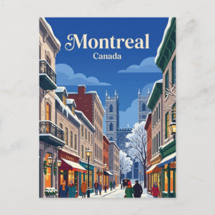 Montreal, Quebec Canada Postcard