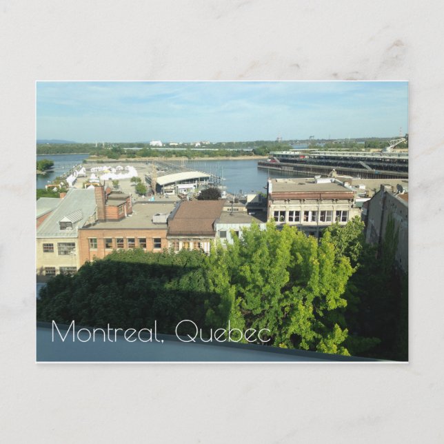 Montreal Quebec Canada Postcard (Front)