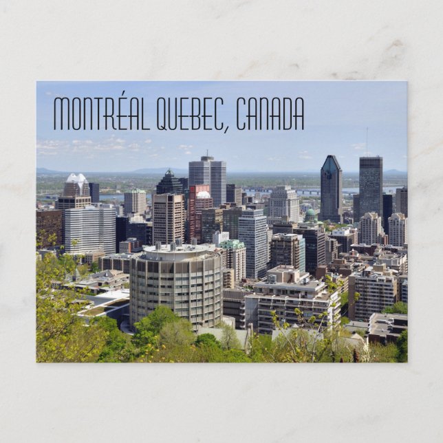 Montréal Quebec Canada Postcard (Front)