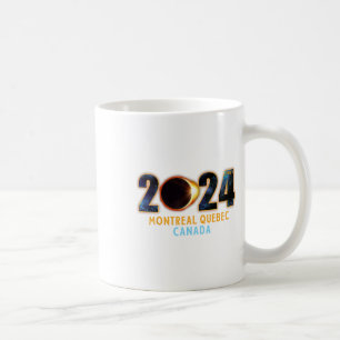 Montreal Quebec Canada Total Solar Eclipse 2024  Coffee Mug