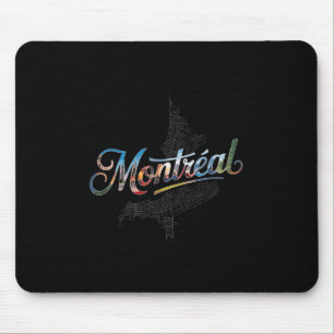 Montreal Quebec Canada Travel Vacation Mouse Mat