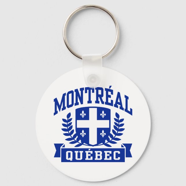Montreal Quebec Key Ring (Front)