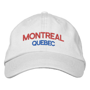 Montreal Quebec Personalised Adjustable Hat
