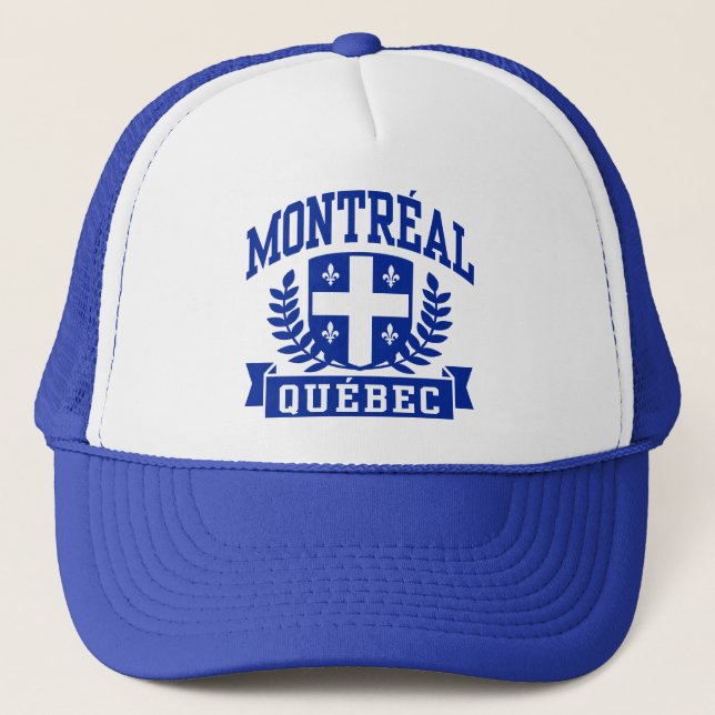 Montreal Quebec Trucker Hat (Front)