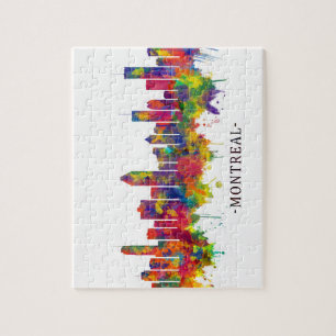 Montreal Skyline Jigsaw Puzzle