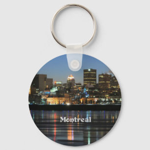 Montreal Skyline Key Ring