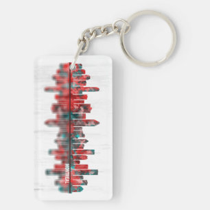 Montreal Skyline Key Ring
