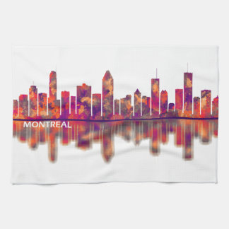 Montreal Skyline Tea Towel