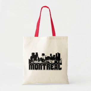Montreal Skyline Tote Bag