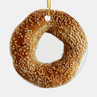 Montreal style bagel ornament