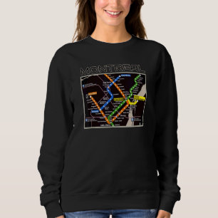 Montreal Transit Metro Canadian Heritage Love Cana Sweatshirt