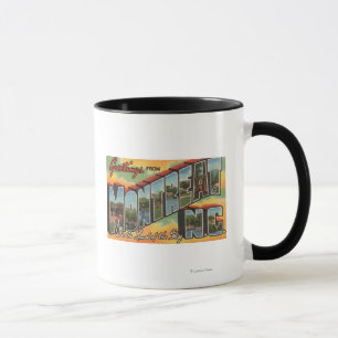 Montreat, North Carolina - Large Letter Scenes 2 Mug