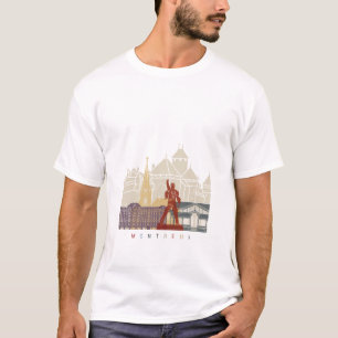 Montreux skyline poster T-Shirt