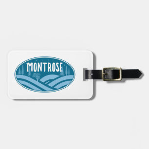 Montrose Colorado Outdoors Luggage Tag