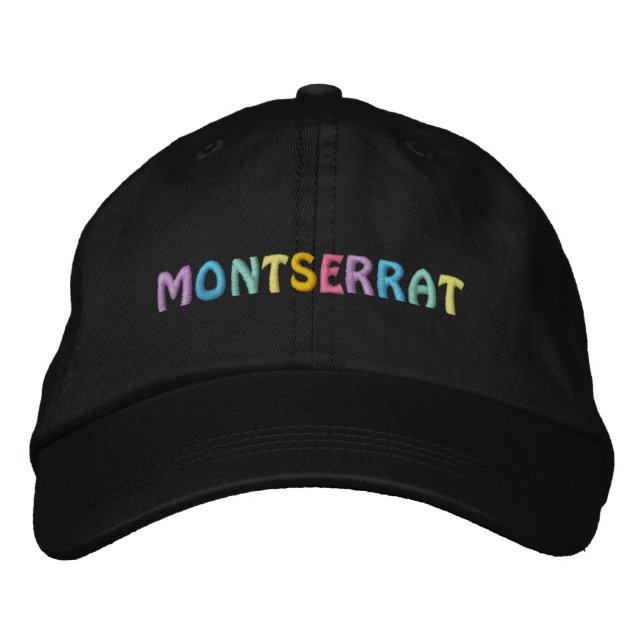 MONTSERRAT cap (Front)
