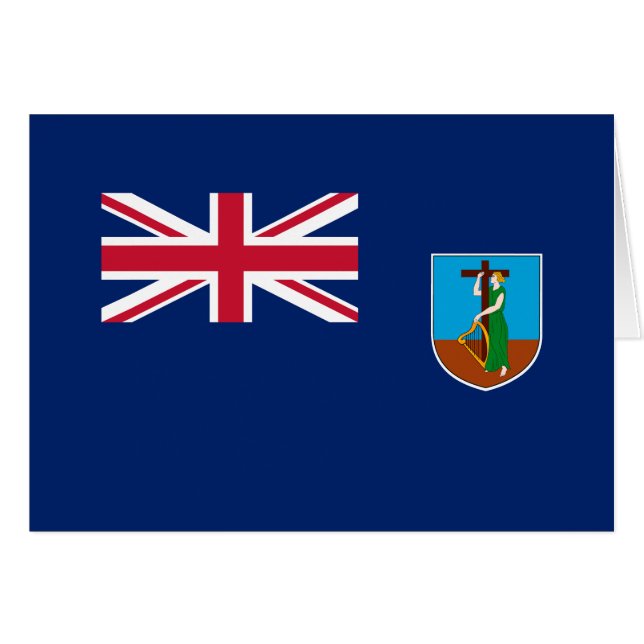 Montserrat Flag (Front Horizontal)