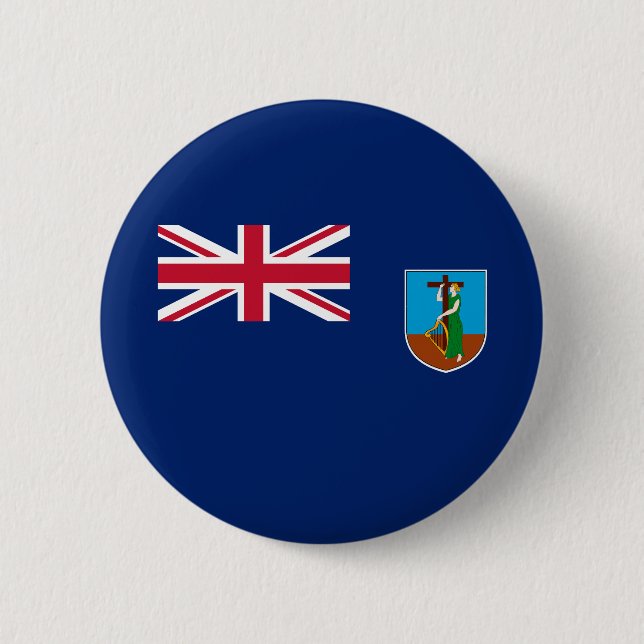 Montserrat Flag 6 Cm Round Badge (Front)