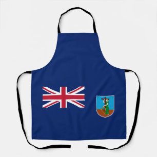Montserrat Flag Apron