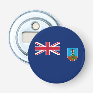 Montserrat Flag Bottle Opener