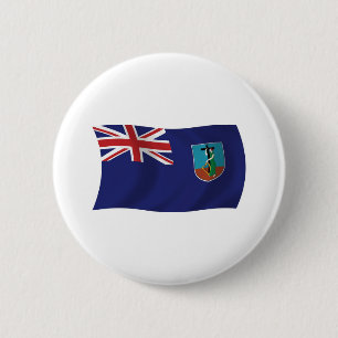 Montserrat Flag Button