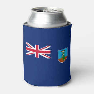 Montserrat Flag Can Cooler