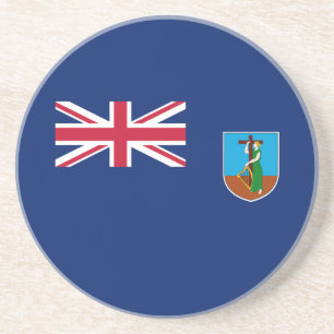Montserrat Flag Coaster