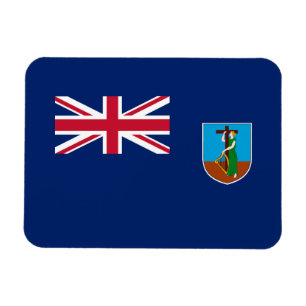 Montserrat Flag Magnet