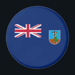 Montserrat Flag Magnet<br><div class="desc">Patriotic flag of Montserrat.</div>