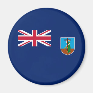 Montserrat Flag Magnet