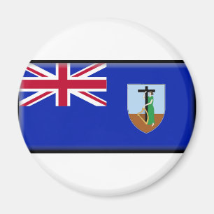 Montserrat Flag Magnet