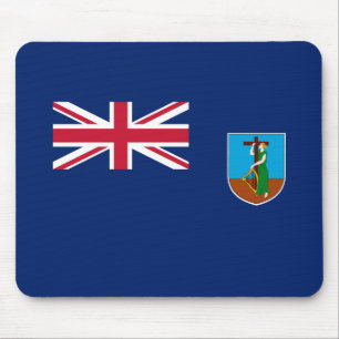 Montserrat Flag Mouse Mat