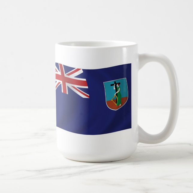 Montserrat Flag Mug (Right)