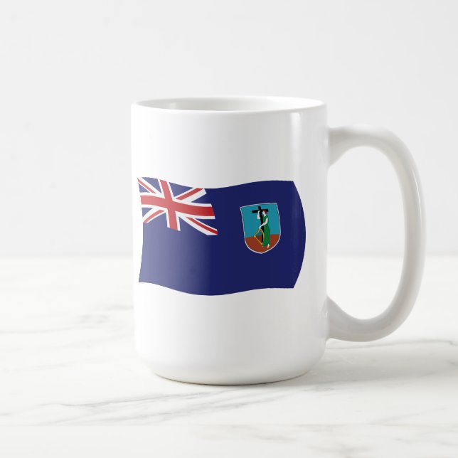 Montserrat Flag Mug (Right)