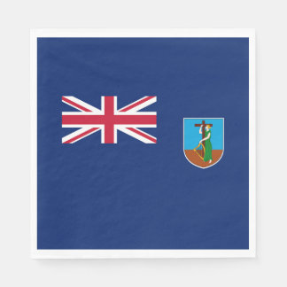 Montserrat Flag Napkin