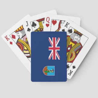 Montserrat Flag Playing Cards