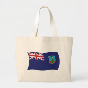 Montserrat Flag Tote Bag